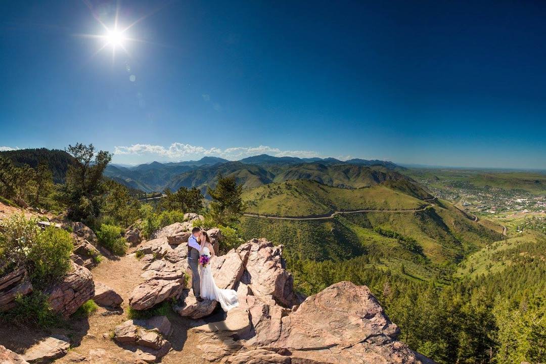 red rocks colorado wedding