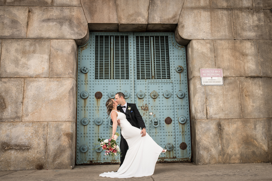 glam philadelphia wedding