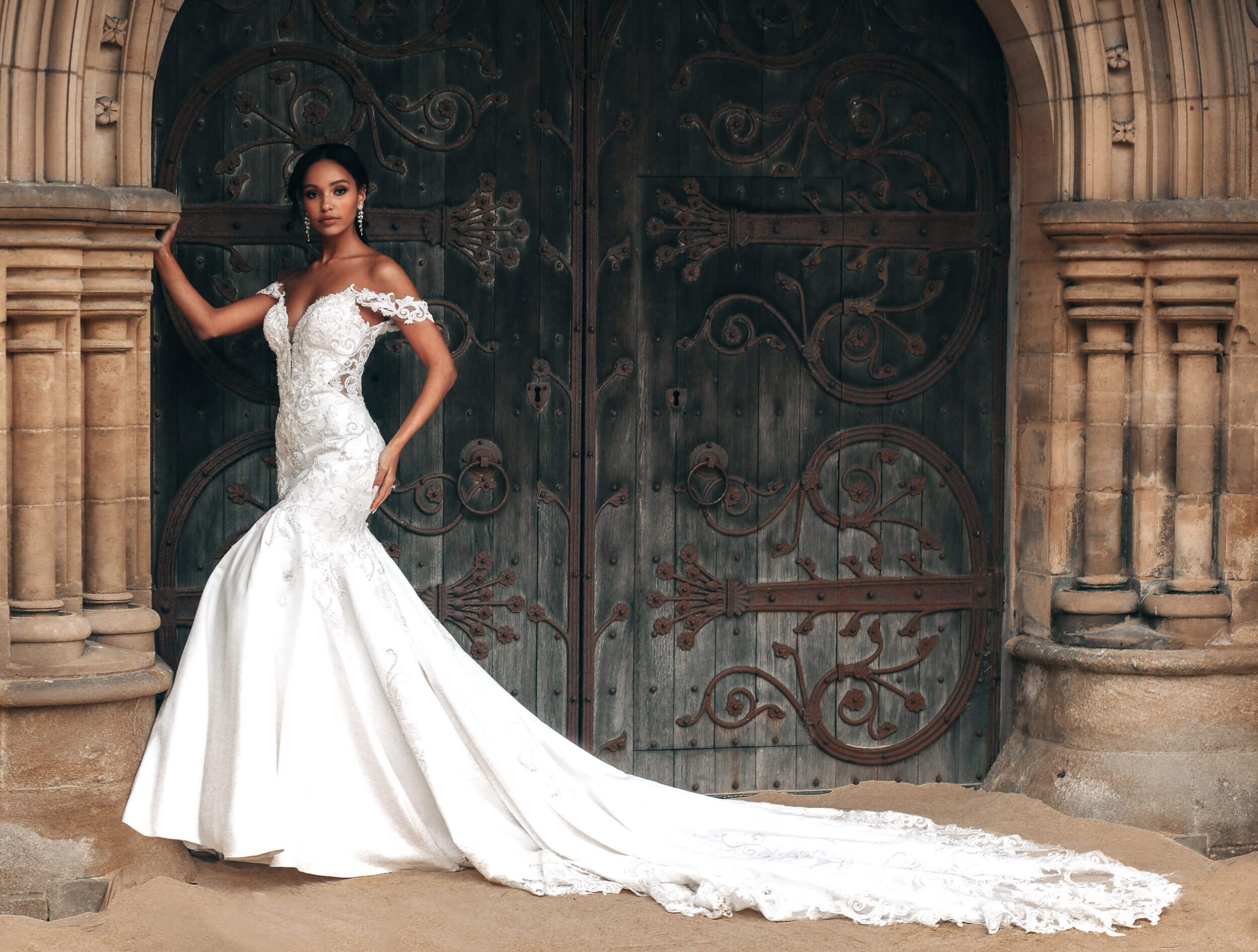 The Disney Fairy Tale Weddings Collection Jasmine Wedding Dress Jasmine-Inspired Wedding Dress Jasmine Wedding Gown Allure Disney D294 in Denver, Colorado at The Bridal Collection