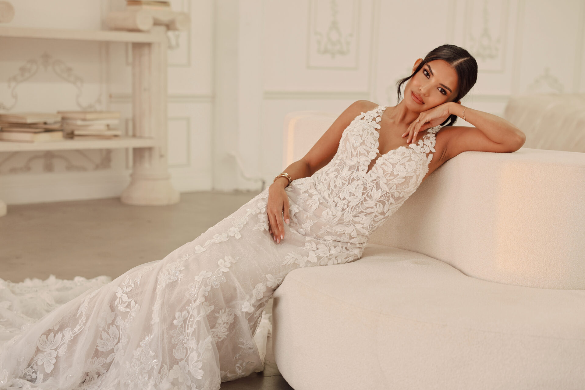 Martina Liana Wedding Dress ML1908 Couture Wedding Gowns in Denver, Colorado at The Bridal Collection