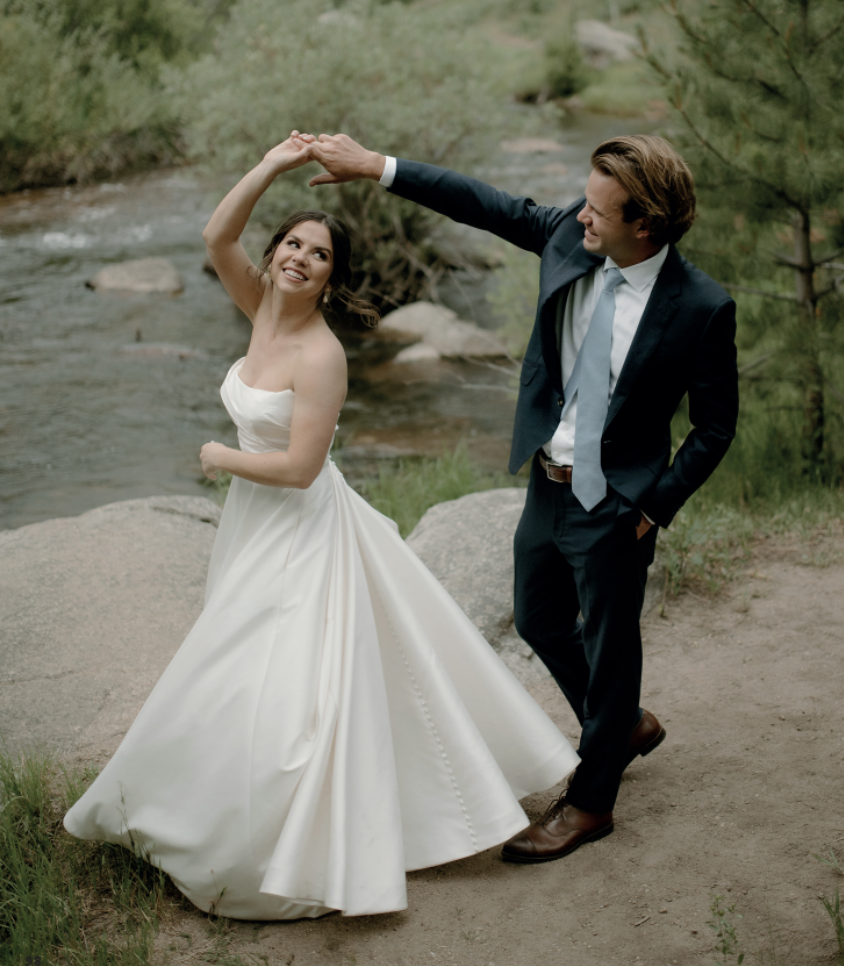 Allison and Colten Wedding in Estes Park, CO Supporting VOW For Girls