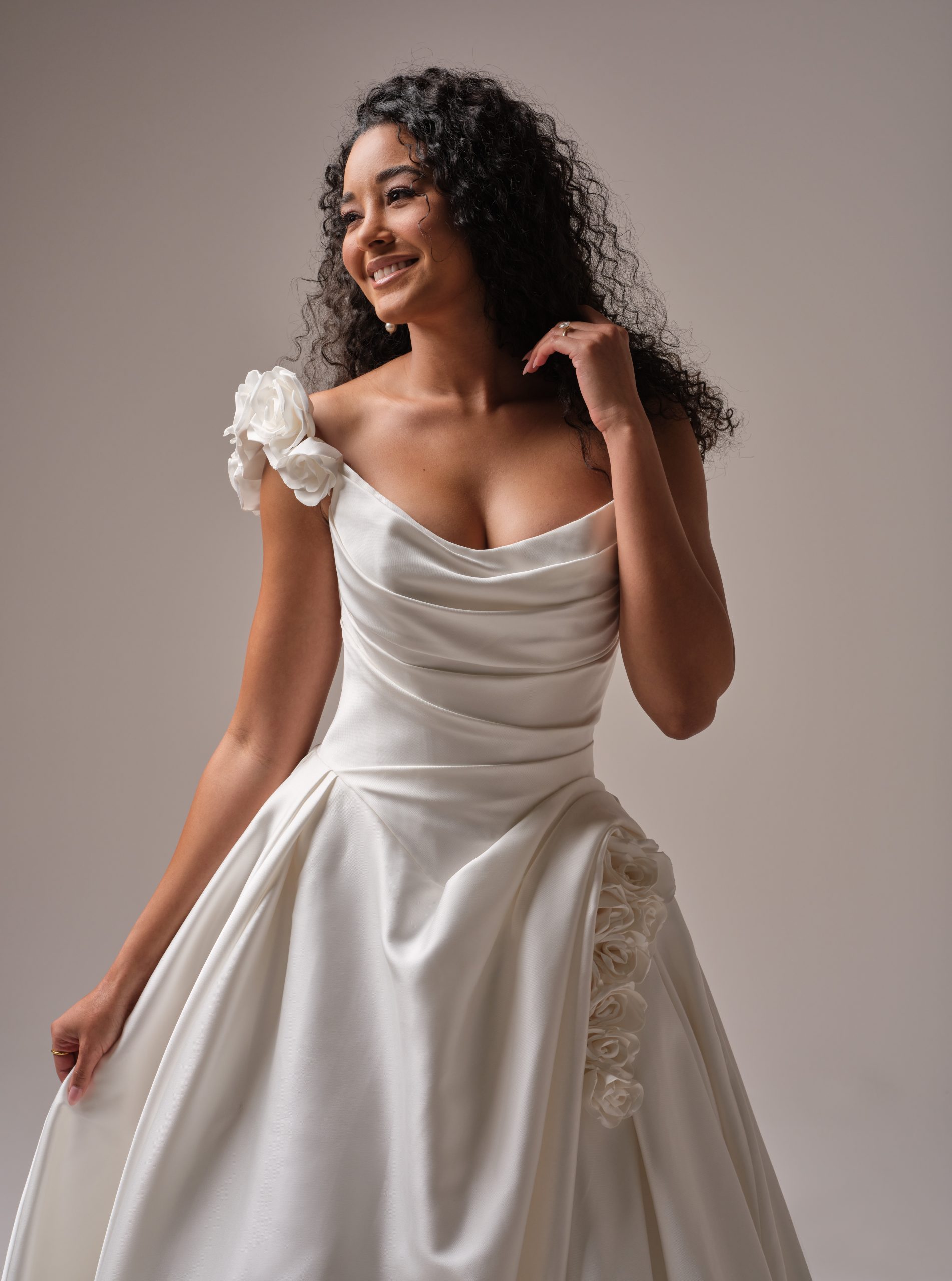 Maggie Sottero Antoinette Ballgown Wedding Dress Curve in Denver Colorado at The Bridal Collection