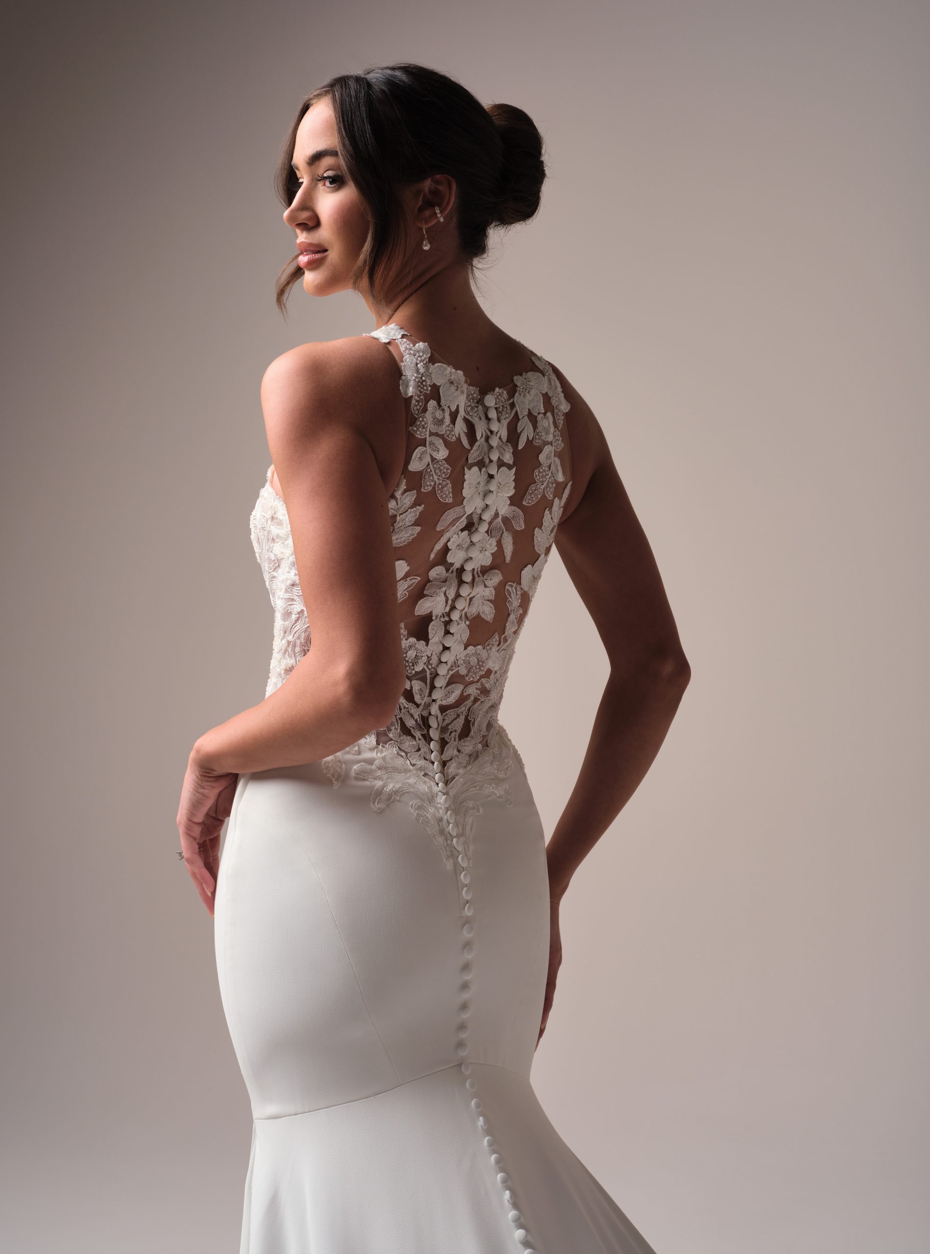 Maggie Sottero Florentina Sheath Wedding Dress Curve in Denver Colorado at The Bridal Collection