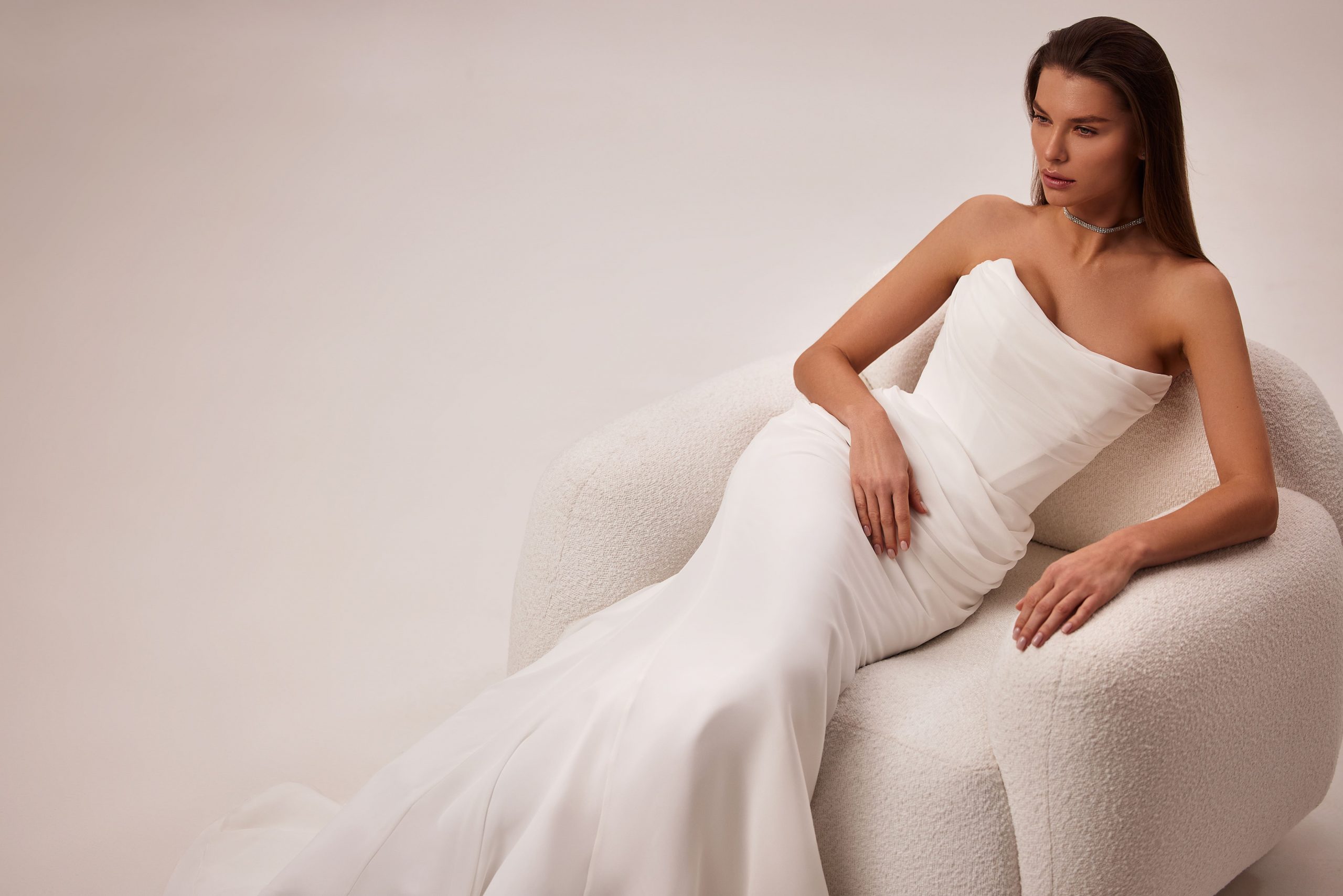 Virgo Strapless Milla Nova Wedding Dress