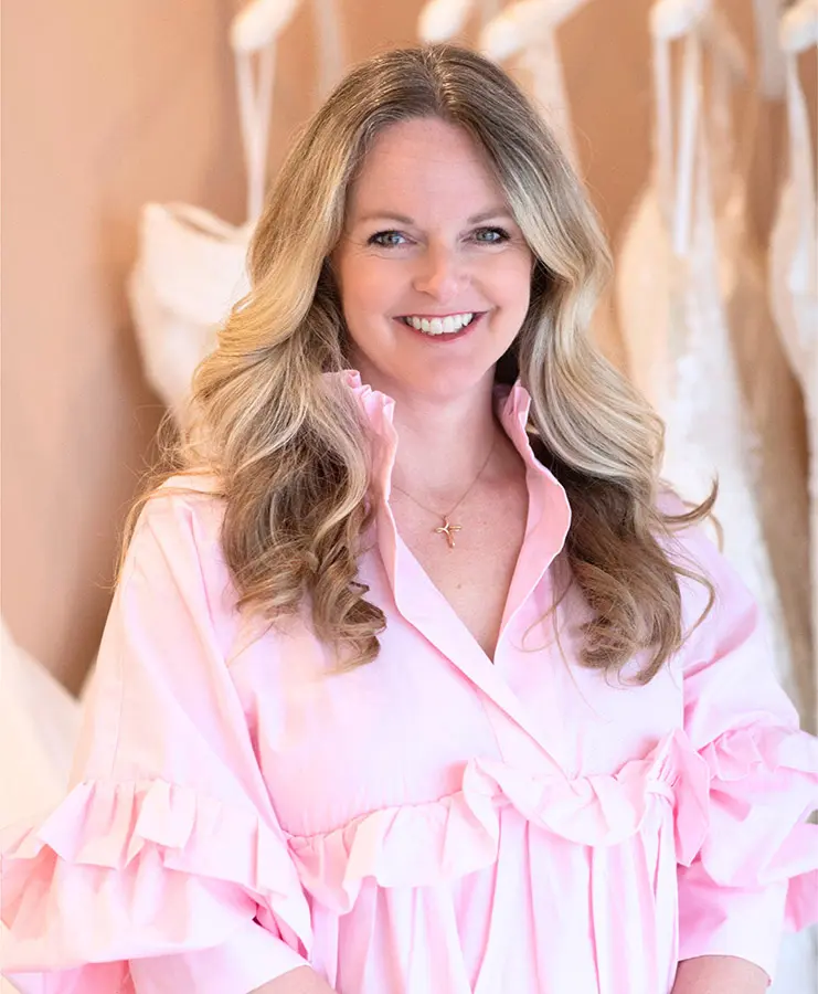 Lillie Dean in Denver, Colorado at The Bridal Collection